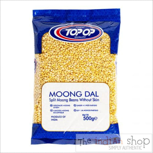 Top Op Moong Dall Yellow - 500 g - Lentils