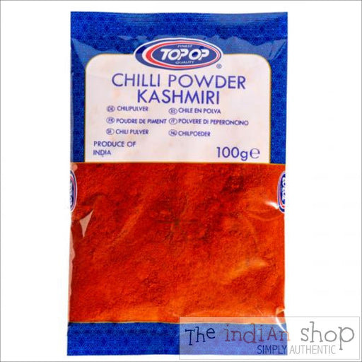 Top Op Chilli Powder Kashmiri - 100 g - Spices