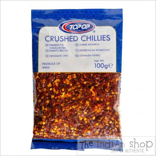 Top Op Chilli Crushed - 100 g - Spices