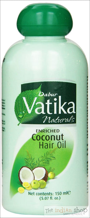 Dabur Vatika enriched Coconut Hair Oil - 150 ml - Beauty and Health