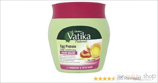 Dabur Vatika Egg Protein Hair Mask - Beauty and Health