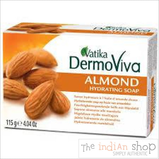 Dabur Vatika Dermo Viva Almonds Soap - Beauty and Health