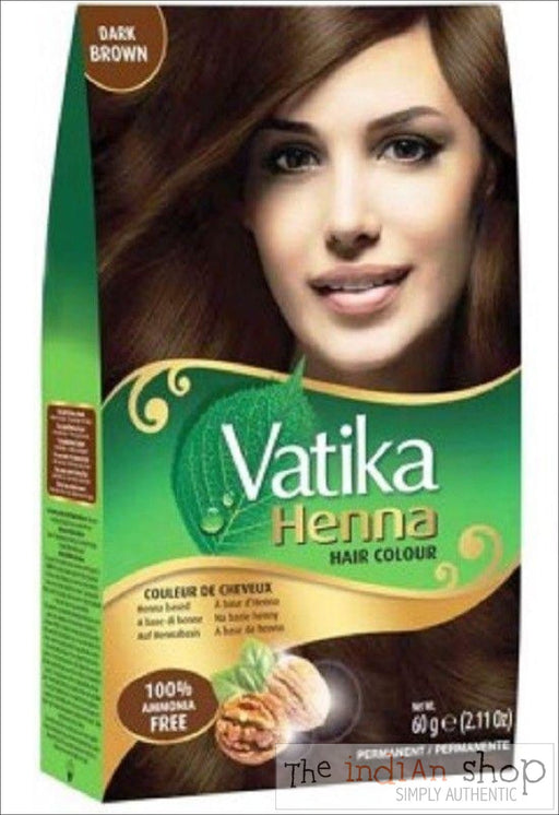 Vatika Henna Dark Brown - Beauty and Health