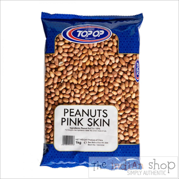 Top Op Peanuts Pink Skin - 1 Kg - Nuts and Dried Fruits