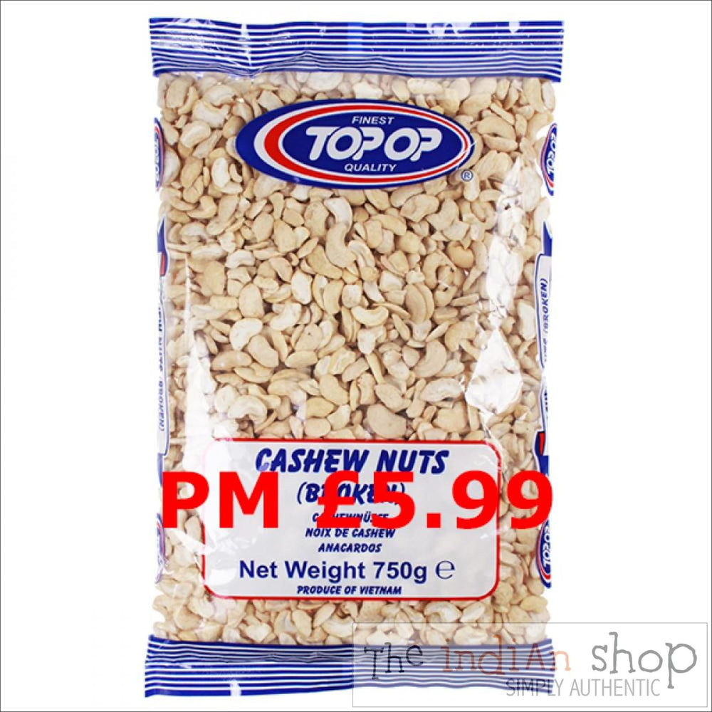Top Op Broken Cashew Nut - 750 g - Nuts and Dried Fruits