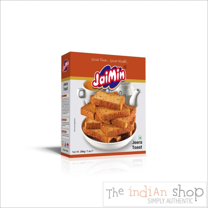 Jaimin Jeera Rusk - 200 g - Snacks