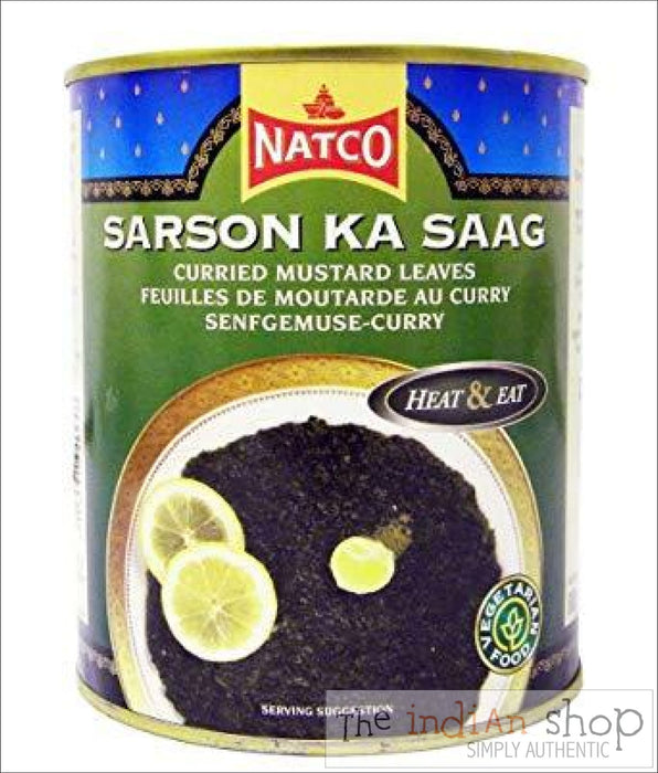 Natco Sarson Ka Saag - 800 g - Canned Items