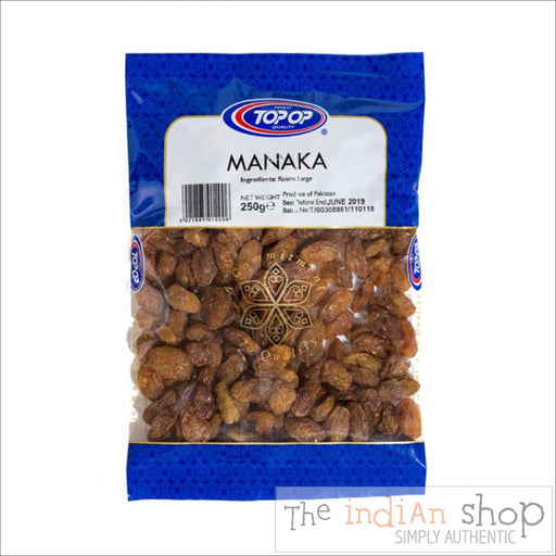 Top Op Mannaka Raisins - 250 g - Nuts and Dried Fruits