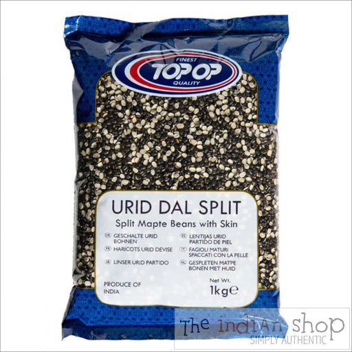Top Op Urid Dall Split - 1 Kg - Lentils
