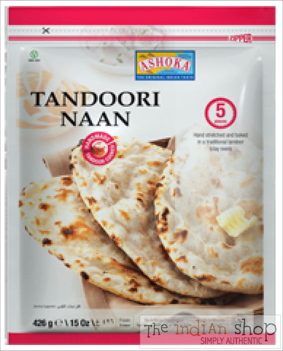Ashoka Tandoori Naan - 426 g - Frozen Indian Breads
