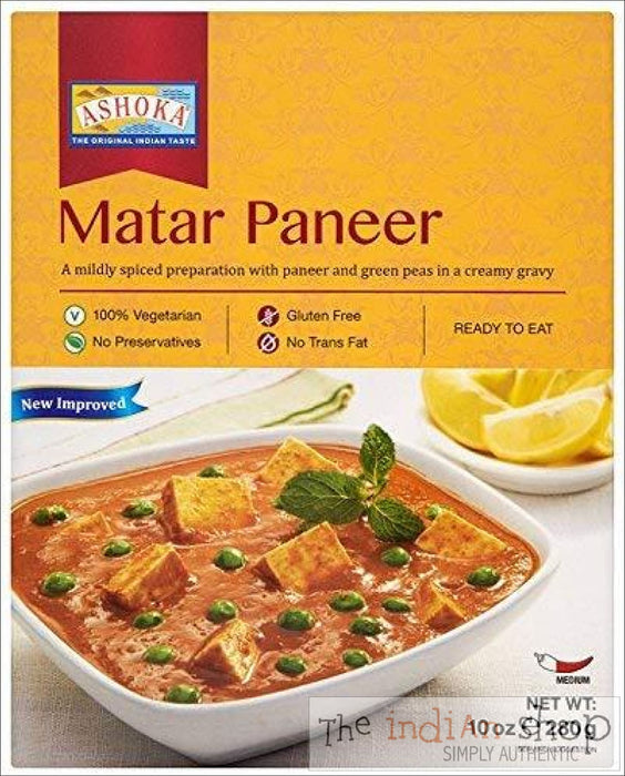 Ashoka Matar Paneer RTE - 280 g - Ready to eat