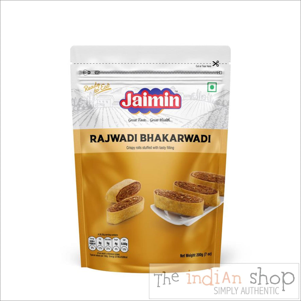 Jaimin Rajwadi Bhakarwadi - 200 g - Snacks