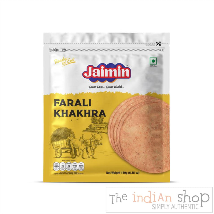 Jaimin Farali Khakhra - 180 g - Snacks