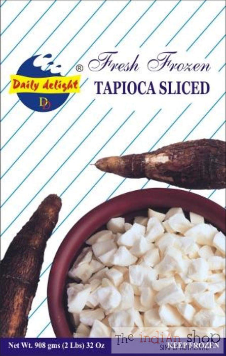 Daily Delight Frozen Tapioca Sliced (cassava) - 908 g - Frozen Vegetables