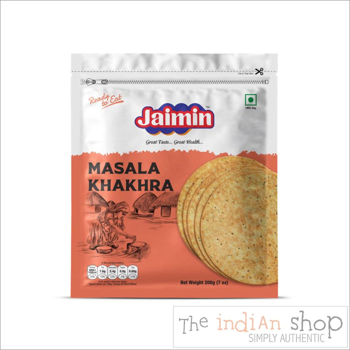 Jaimin Masala Khakhra - 200 g - Snacks