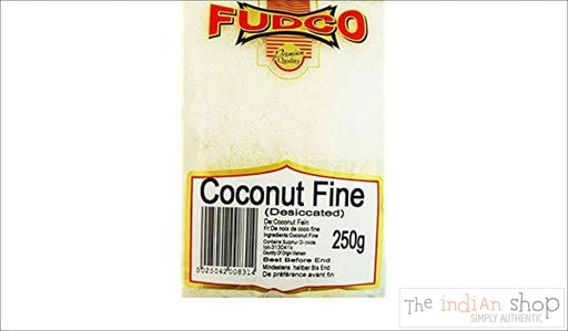 Fudco Coconut Desiccated Fine - 250 gms - Other Ground Flours
