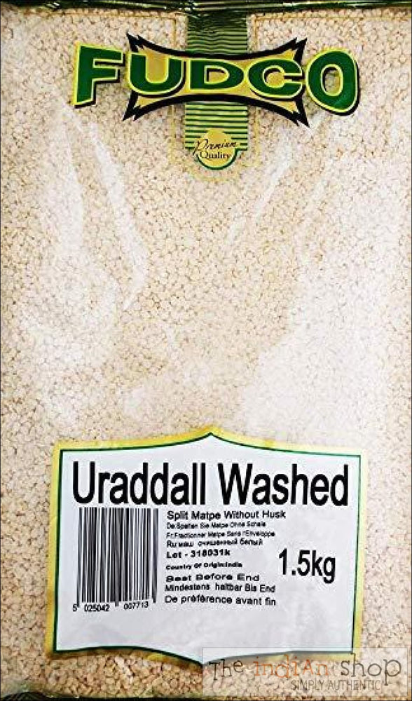 Fudco Urid Dal Washed - 1.5 Kg - Lentils