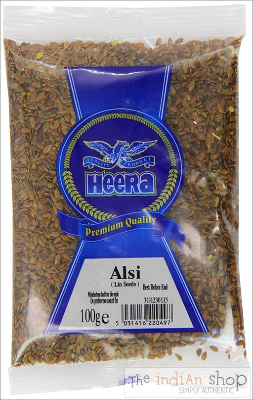 Heera Alsi (Flax Seeds/Linseed) - 100 g - Spices