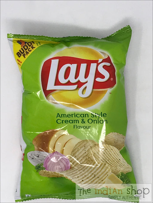 Lays Chips American Cream and Onion - 52 g - Snacks
