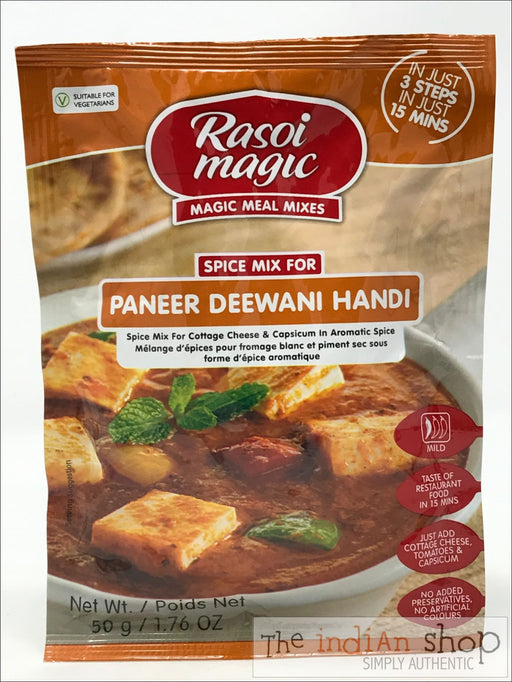 Rasoi Magic Paneer Deewani Handi - 50 g - Mixes