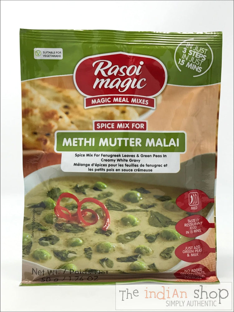 Rasoi Magic Methi Mutter Malai - 50 g - Mixes