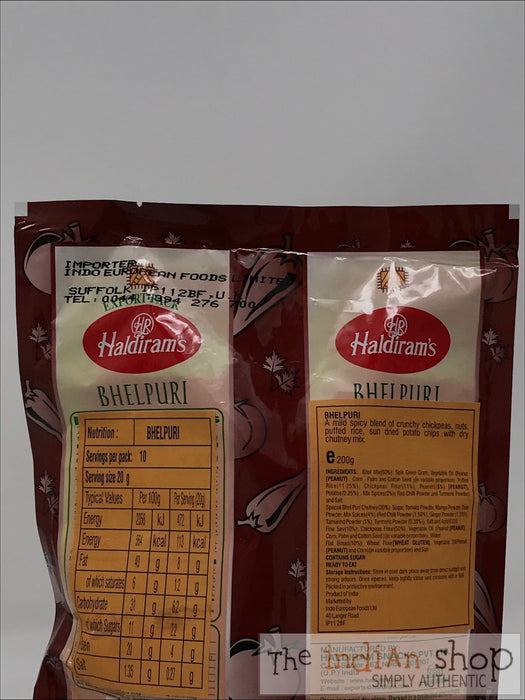 Haldirams Bhelpuri - Snacks
