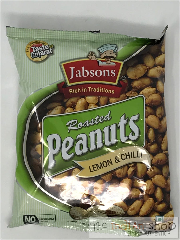 Jabsons Peanuts Lemon and Chilli - 140 g - Snacks