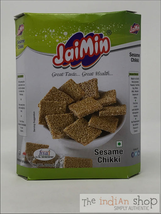Jaimin Sesame Chikki Bites - 200 g - Snacks