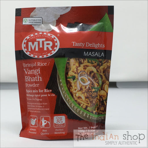 MTR Vangi Bhath Powder - 100 g - Mixes