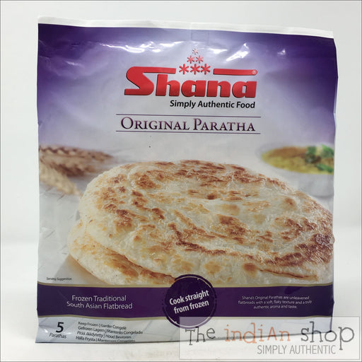 Shana Original Plain Paratha - 400 g - Frozen Indian Breads