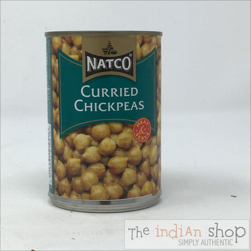 Natco Chick Peas Curried - Canned Items