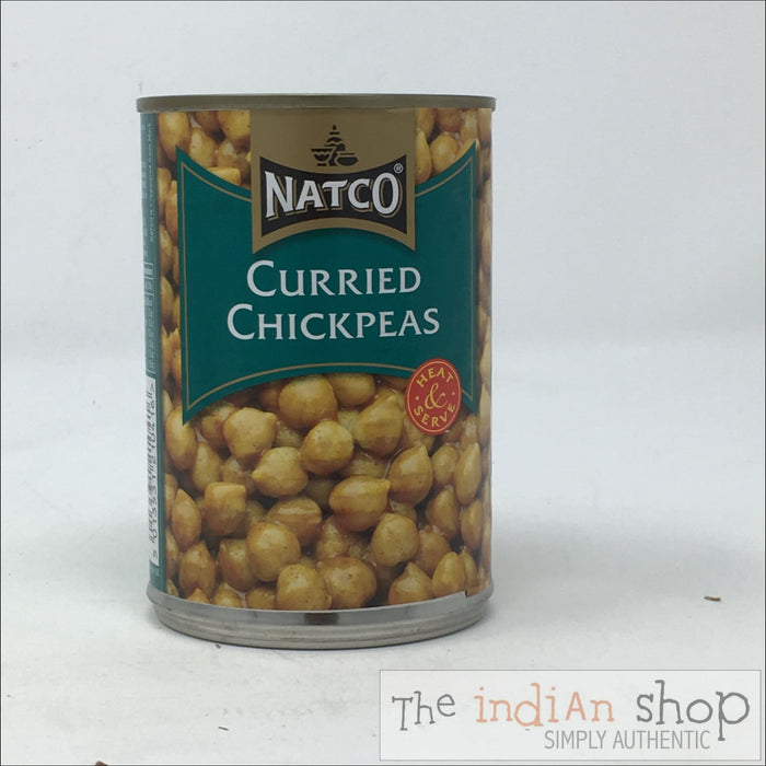 Natco Chick Peas Curried - Canned Items