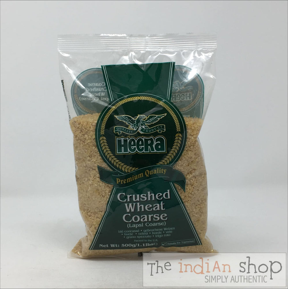 Heera Crushed Wheat Coarse - 500 g - Other Ground Flours