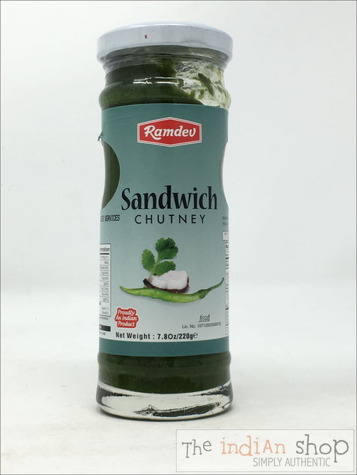 Ramdev Sandwich Chutney - 220 g - Chutneys