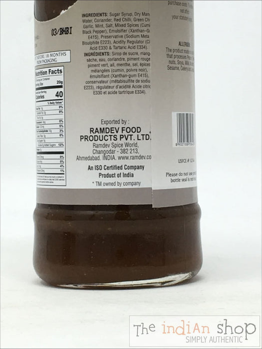 Ramdev Bhelpuri Chutney - Chutneys