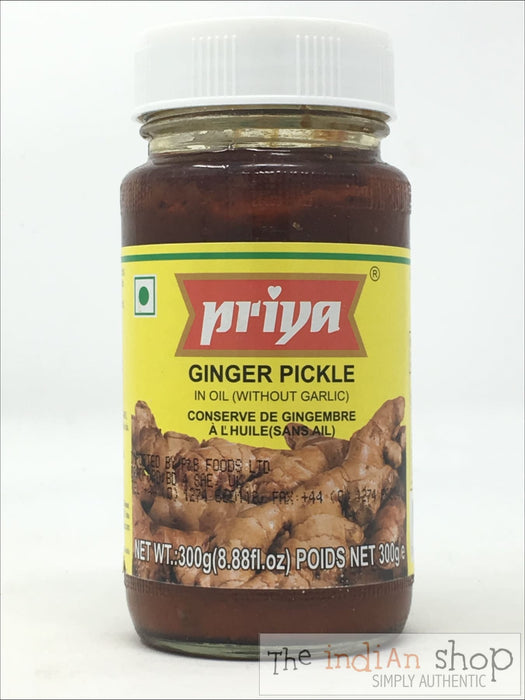 Priya Ginger Pickle - 300 g - Pickle