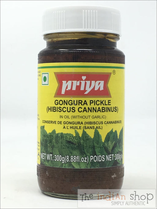 Priya Gongura Pickle - 300 g - Pickle