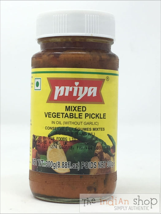 Priya Mixed Vegetable Pickle - 300 g - Pickle