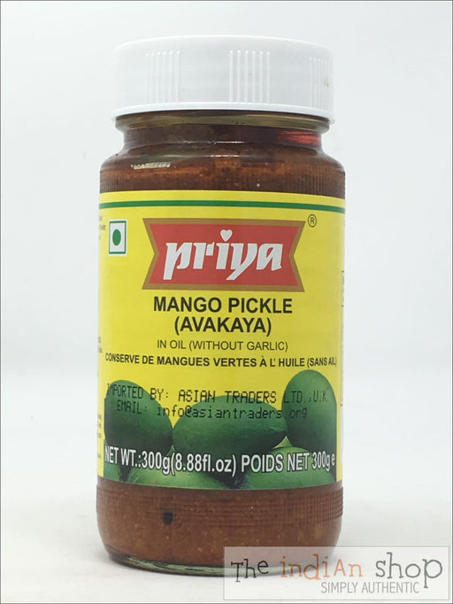 Priya Mango (Avakaya ) Pickle - 300 g - Pickle