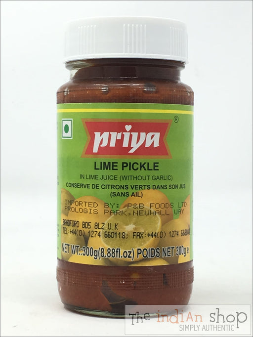 Priya Lime Pickle - 300 g - Pickle
