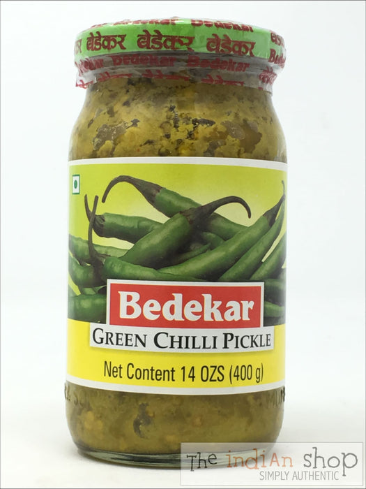 Bedekar Green Chilli Pickle - 400 g - Pickle
