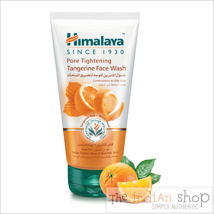 Himalaya Pore Tightening Tangerine Face Wash - 150 ml - Beauty and Health