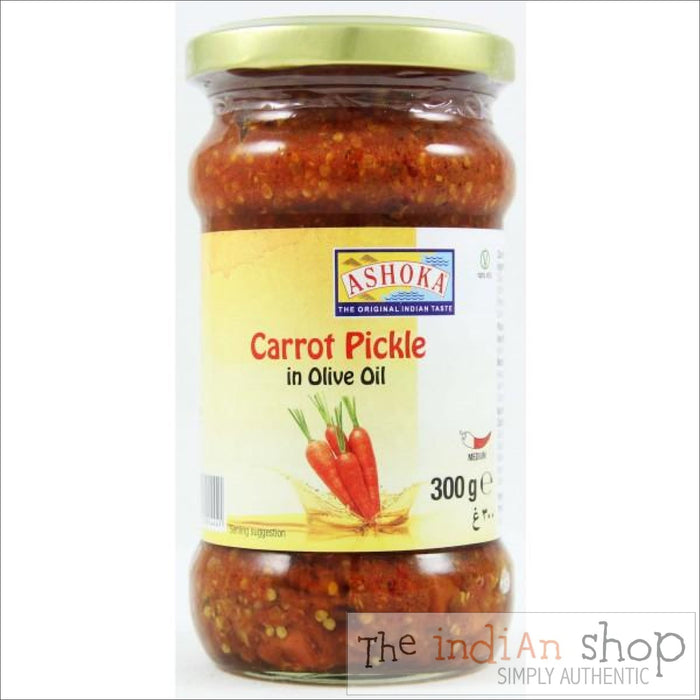 Ashoka Carrot Pickle in Olive Oil - Pickle