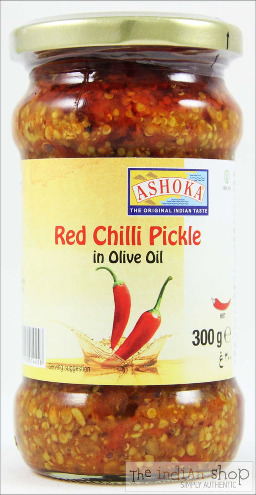 Ashoka Red Chilli Pickle in Olive Oil - Pickle