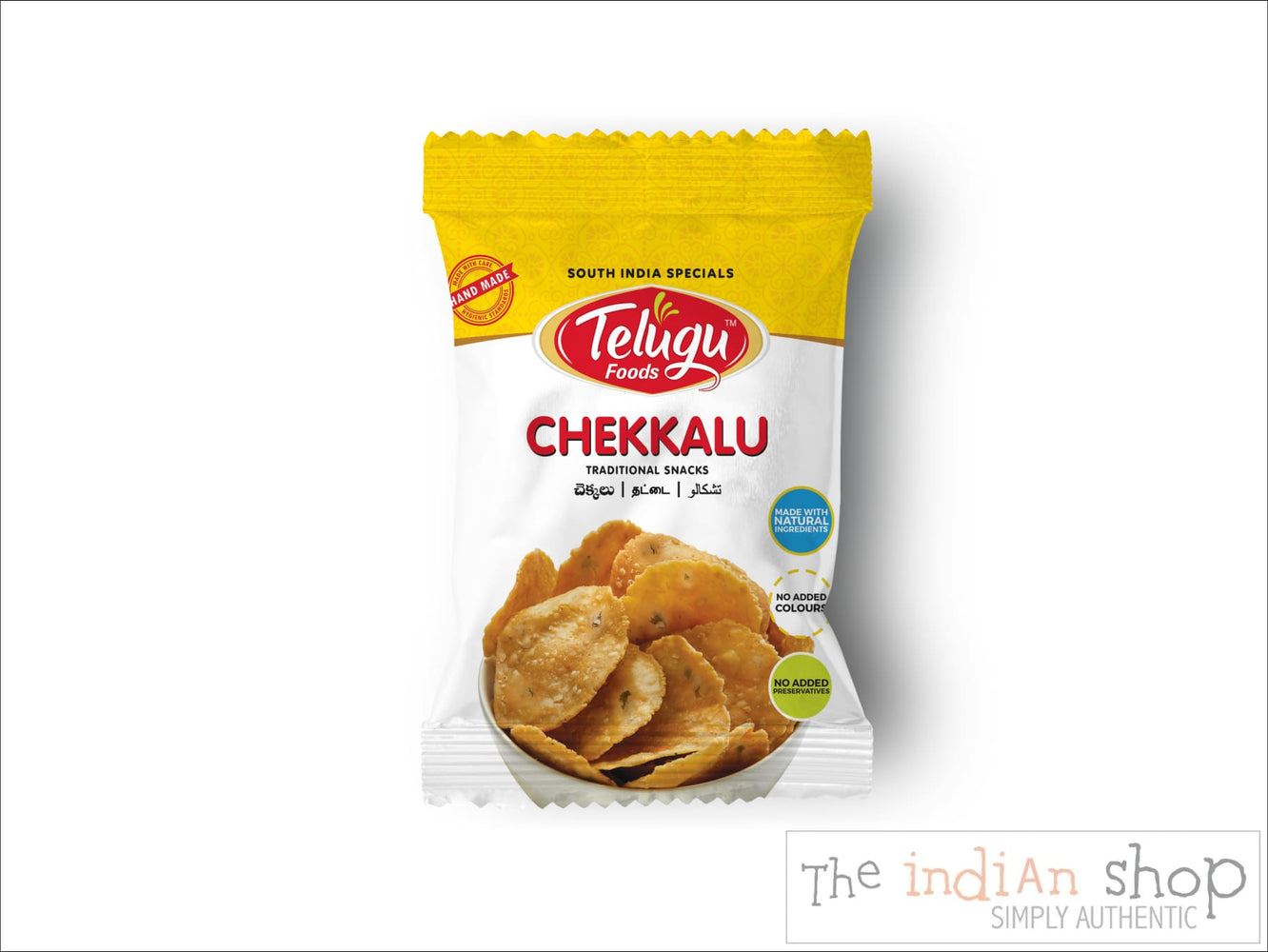 Telugu Foods Chekkalu - 170 g - Snacks