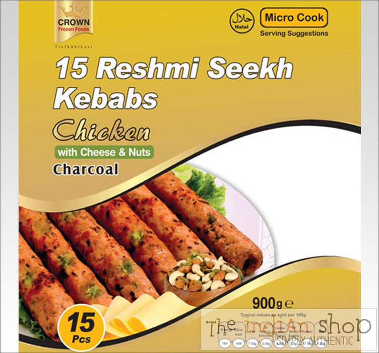 Crown Reshmi Seekh Kebab Chicken - Frozen Non Vegetarian Food