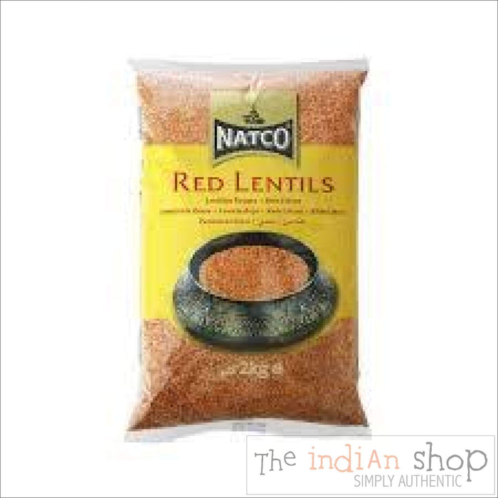 Natco Red Lentils Polished - Lentils