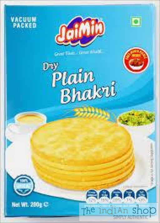 Jaimin Plain Bhakri - 200 g - Snacks