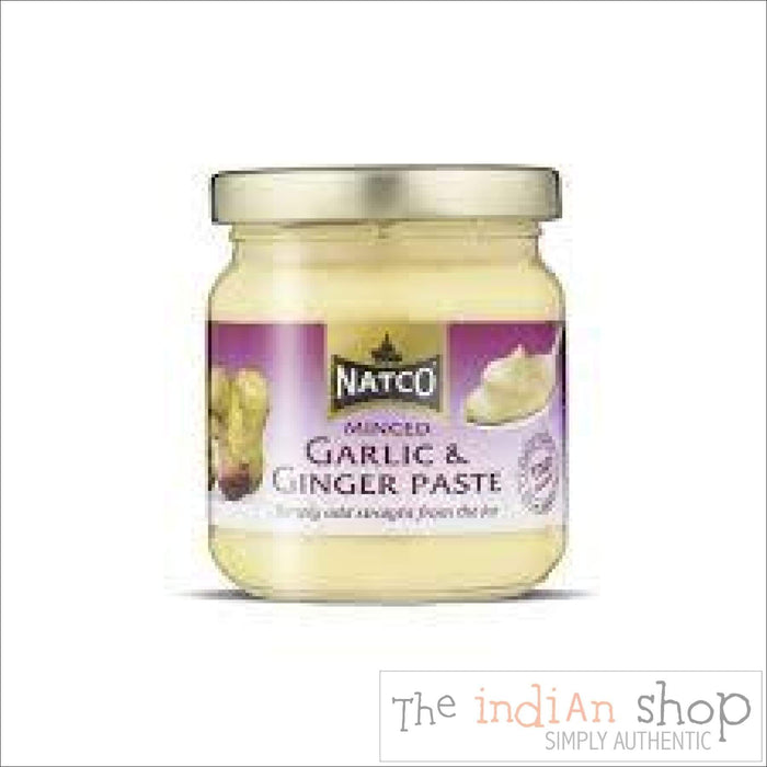 Natco Garlic and Ginger Paste - 190 g - Pastes
