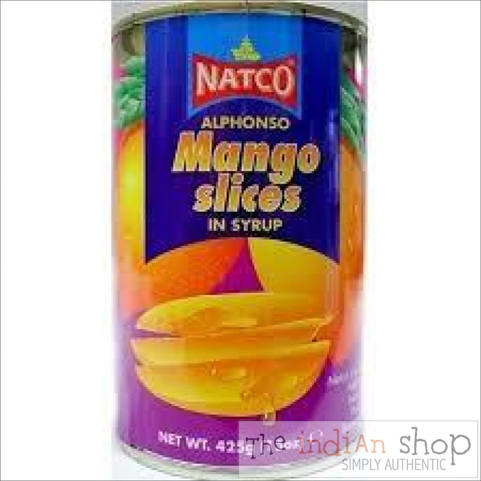 Natco Mango Slices (Alphonso) - 425 g - Canned Items